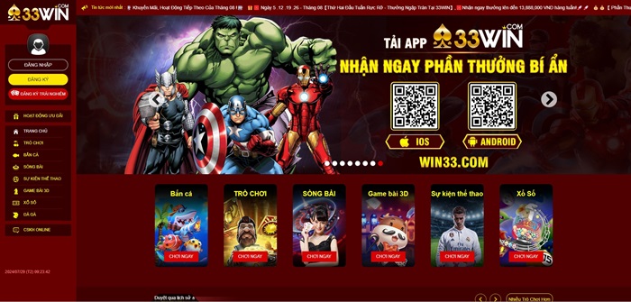 Nhà cái 0033Win Bet