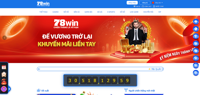 Nhà cái 78Win7 info