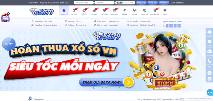 Nhà cái 5679e Com